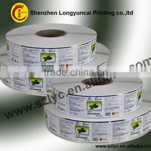 China OEM Printing Factory Glossy Adhesive Sticker Labels With Cheap Price thumbnail-3