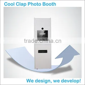 High Quality Cool Clap Portable Weddings Photo Booth Cabinet thumbnail-1