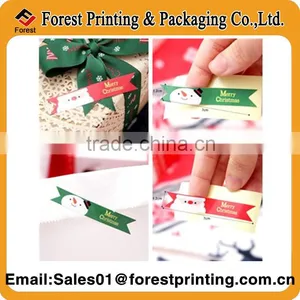 Christmas Vinyl Stickers,gloss Vinyl Sticker,christmas Label thumbnail-1
