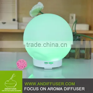 Wholesale Special Design 400ml Green Round Electric Aromatherapy Air Diffuser Machines thumbnail-4