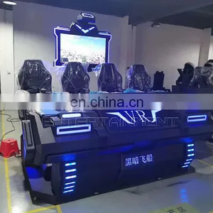 Simulator Game Machine Carnival Kids and Adult Game 6 Seats 9D VR Cinema VR Dark Mars for Sale thumbnail-3