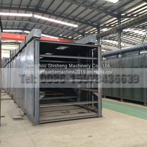 Continuous Tunnel Belt Dryer Charcoal Briquette Dryer Machine Price thumbnail-5