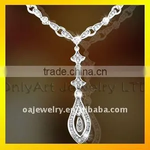 Neckless With Pendant 925 Sterling Sliver Wholesale for Women thumbnail-1