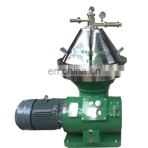 Shanghai Factory Small Industrial Milk Cream Fat Separating Equipment Skimmed Milk Disc Stack Centrifuge Separator Machine thumbnail-1