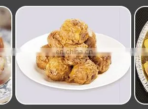 Automatic Gluten Stuffing Machine Gluten Filling Egg Dumplings Meat Lotus Root Box Eggplant Box Machine thumbnail-4