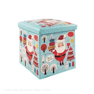 PVC Ottoman With Pattern thumbnail-2