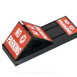 UPARK Remote Control Automatic Retractable Parking Barricade Flip Type Car Parking Space Lock thumbnail-1