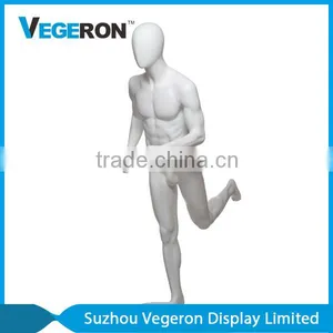 Fiberglass Run Pose Sport Male Mannequin thumbnail-5