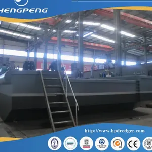 Advanced Excavator Modular Floating Platform Barge for Marine Transport thumbnail-1