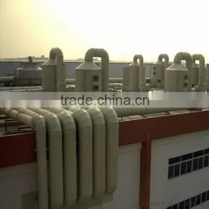 Indudtrial Newest Manufacture Waste Gas Treatment Industrial VOCs Removal Wet Air Scrubber Equipment thumbnail-4
