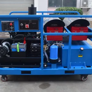 500bar Hot Water High Pressure Washer, Diesel Driven With 220V Battery Outside Use thumbnail-1