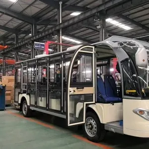 23-seater Electric Sightseeing Vehicle - Customizable Color Large-scale Scenic Area Sightseeing Vehicle thumbnail-1