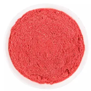 New Arrival Sweet Strawberry Fruit Powder Freeze Dried Strawberry Powder for Sale thumbnail-2