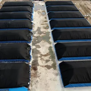 Ncs Nano Membrane Composter for Chicken, Cow and Pig Manure, Odorless Fermentation Organic Fertilizer Composting Bin, Airflow Membrane thumbnail-2