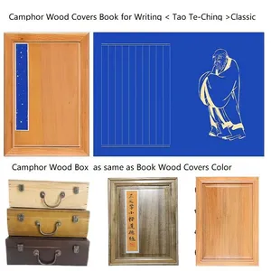 Xuan Paper Art Paper Calligraphy Paper Folding Book Camphor Wood Box Set for Writing Daoism Classic < Tao Te Ching > -Lao Tzu thumbnail-2