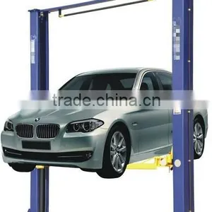 4.0T Double-cylinde Hydraulic Clear Floor Two Post Car Hoist thumbnail-1
