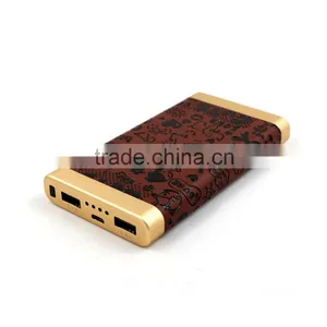 Dual USB Outport 10000mah Portable Charger Mobile Power Bank thumbnail-1