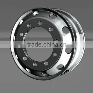 Lorry Rim 19 5 Cargo Truck Wheels High Quality Sales thumbnail-2