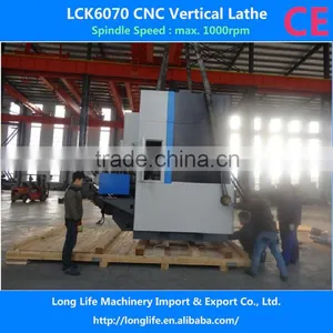 LCK6070 High Speed Cnc Vertical Turning Lathe Machine Most Popular thumbnail-1