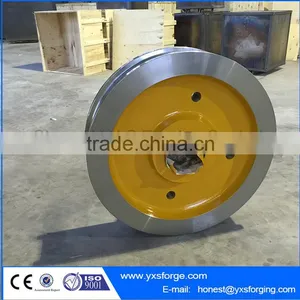High Quality Single Rim Crane Wheels thumbnail-3
