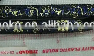 EMBROIDERY TAPE JACQUARD TRIMMING LACE 10MM WIDTH FOR SEW ON CLOTHING OR CLOTHING NOTION ITEMS DECORATION thumbnail-1