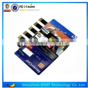 Customized Credit/business Card 1gb 2gb 4gb 8gb Usb Stick thumbnail-1