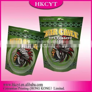 Stand up Pouch Plastic Bag Type and Feature Incence Tobacco Packaging Pouches thumbnail-4