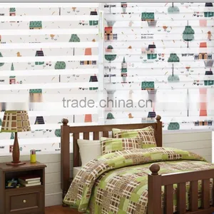Home Decoration Printed Zebra Blinds For Kids Living Room thumbnail-1