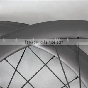 Carbon Tubular Wheelset China Carbon Wheels ICAN BIKES W56T thumbnail-3