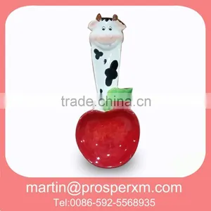 3D White Ceramic Spoon Rest thumbnail-1