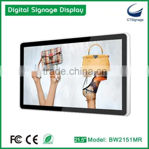 21.5inch Lcd Digital Signage Display RJ45 Wifi 3G Photo Frame thumbnail-1