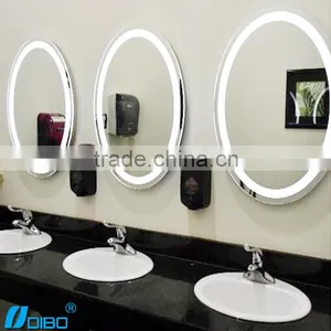 Modern IP44 Rated Hotel Backlit LED Bathroom Mirror thumbnail-1