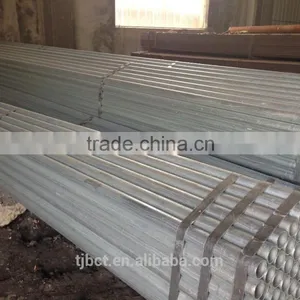 Gavanized Welded Round Steel Tube thumbnail-1