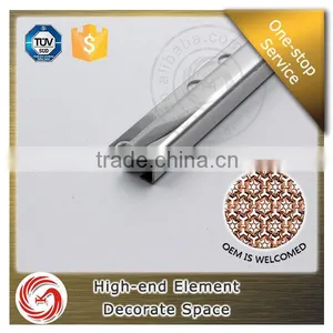 Building Materials Decorative Anodized Stainless Steel Tile Trim thumbnail-1