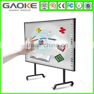 Multiuser USB Interactive Whiteboard for Education,business,conference,etc.world-class Interactive Board 85" thumbnail-1
