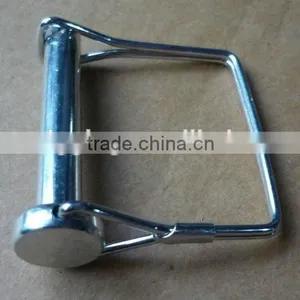 Zinc Plated & Nickel Plaed Square Shape Linch Quick Pin Hitch Pin Clip Single Winded in China Rigging Hardware thumbnail-3