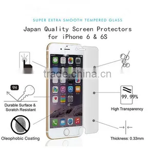 Anti Scratch 9h Tempered Glass For IPhone 6, 3D Titanium Alloy Tempered Glass Screen Protector thumbnail-1