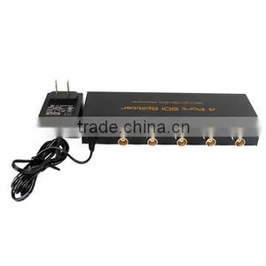 1080P Video Audio SD/HD/3G SDI Splitter 1 Input 4 Output thumbnail-4