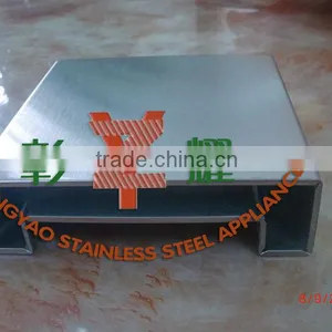 Stainless Steel Mirror Finish Flat Rectangle Railing thumbnail-1