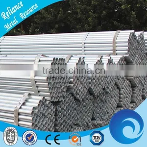 220G/M2 ERW ROUND GALVANIZED STEEL PIPE thumbnail-1
