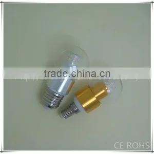 Transparent Glass 4W Led Candle Light Bulb With CE ROHS GS SSA thumbnail-2