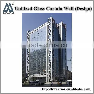 Unitized Curtain Wall With Operable Window thumbnail-1