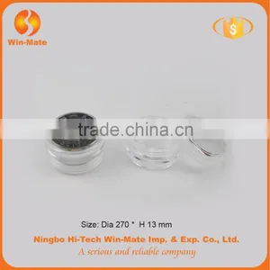 Portable Small Round Plastic Lucid Foundation Case thumbnail-3