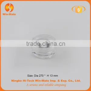 5.4g Cute Small Hyaline Plastic Empty Round Powder Container thumbnail-3