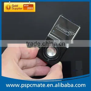 Mobile Phone Wired Stereo Mini Crystal LED Speaker thumbnail-1