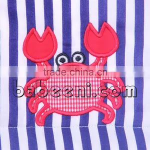 Nice Crab Applique Boy Swimwear thumbnail-2