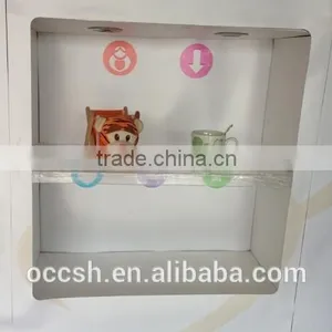 Pierced Pop up Display With Shelf Board thumbnail-2