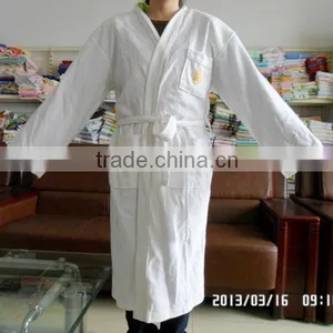 100% Cotton Waffle Bathrobe for Hotel and Home Use thumbnail-1