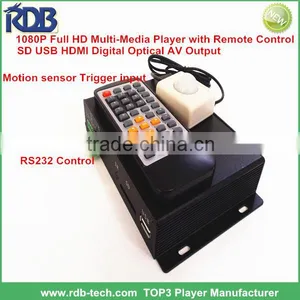 RDB 1080P Full HD Multi-Media Player With Remote Control SD USB HDMI Digital Optical AV Output DS005-78 thumbnail-1