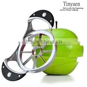 TPR Skidproof Handle Zinc Alloy Apple Slicer Food Slicer Blade thumbnail-3